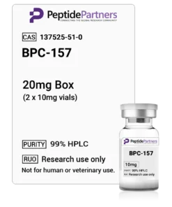 Peptide Partners BPC - 157 (5 x 10mg vials)