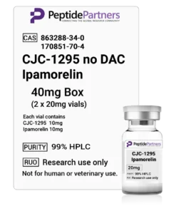 Peptide Partners Combo Vial - CJC - 1295 no DAC/Ipamorelin (5 x 20mg vials)