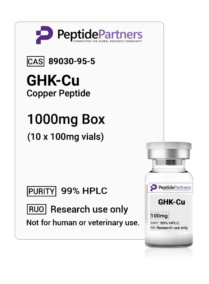 Peptide Partners GHK - Cu (10 x 100mg vials)