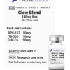 Peptide Partners GLOW Blend - BPC - 157/TB - 500/GHK - Cu (2 x 70mg vials)