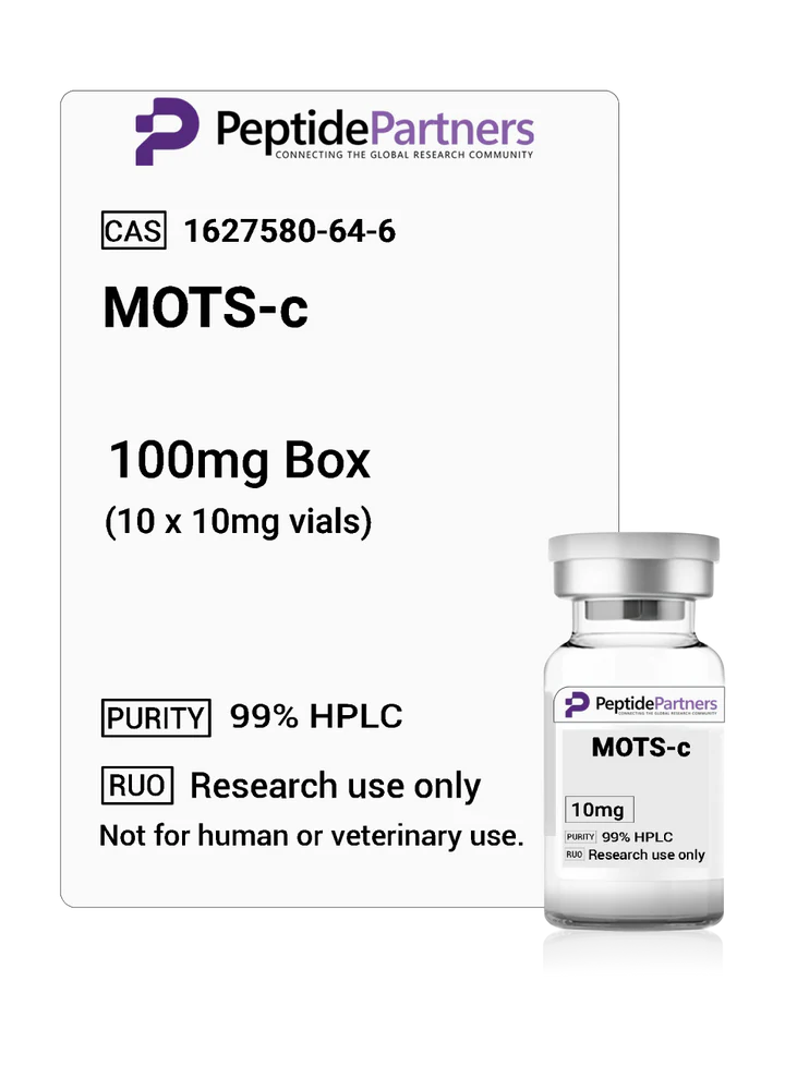 Peptide Partners MOTS - c (10 x 10mg vials)
