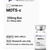 Peptide Partners MOTS - c (5 x 40mg vials)