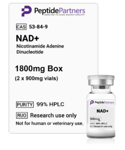 Peptide Partners NAD+ Buffered (2 x 900mg vials)