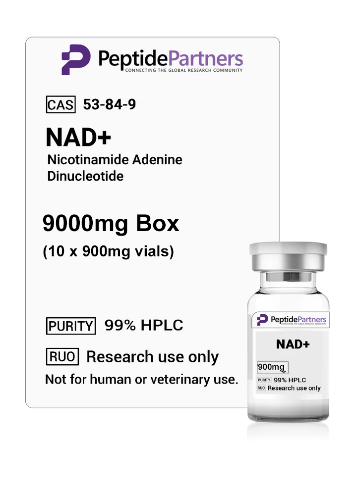 Peptide Partners NAD+ Buffered (10 x 900mg vials)