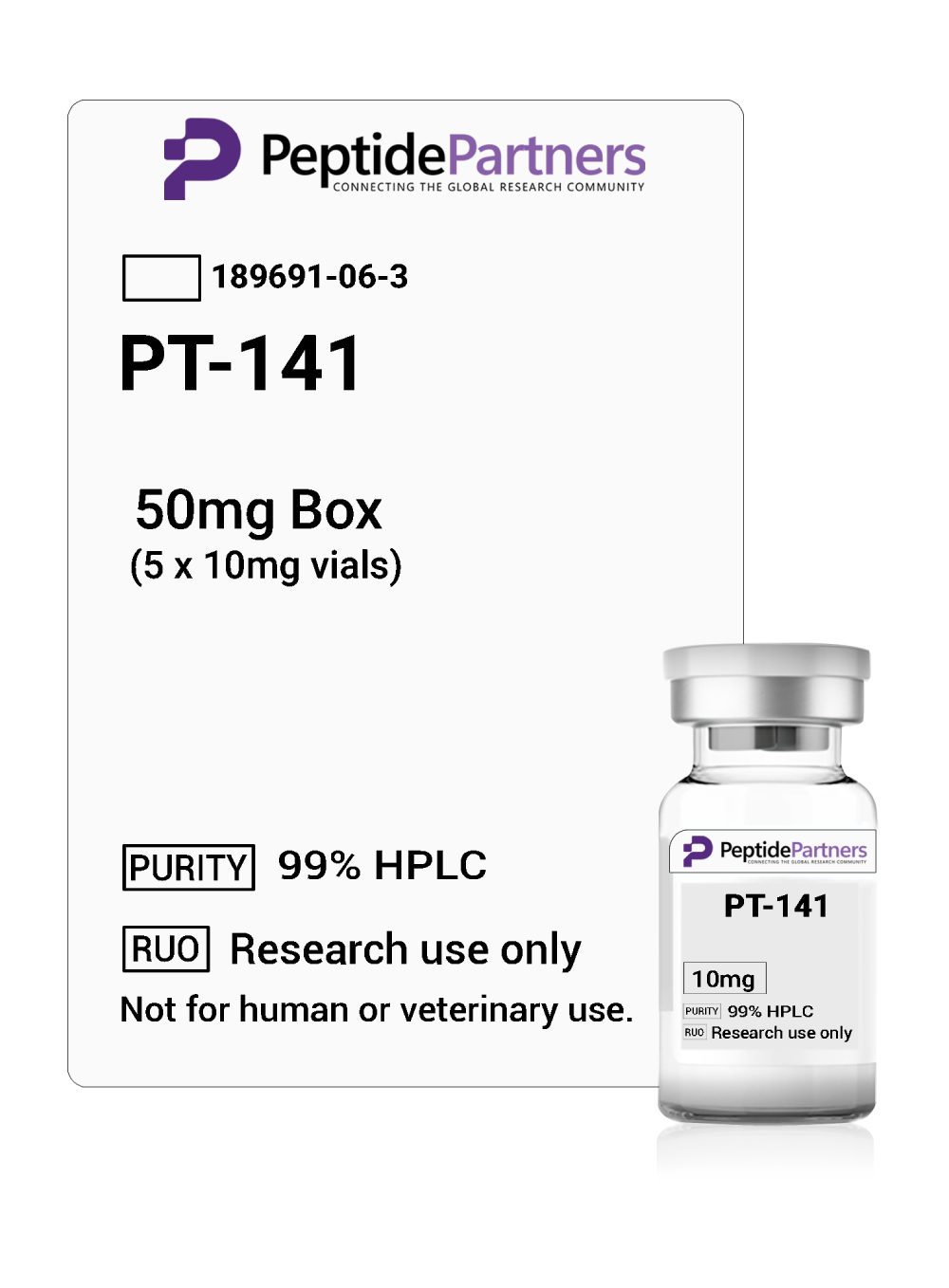 Peptide Partners PT - 141 (50mg Box)