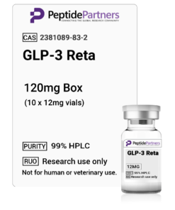 Peptide Partners GLP - 3 Retatrutide (10 x 12mg vials)