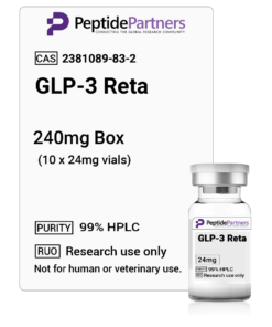 Peptide Partners GLP - 3 Retatrutide (10 x 24mg vials)