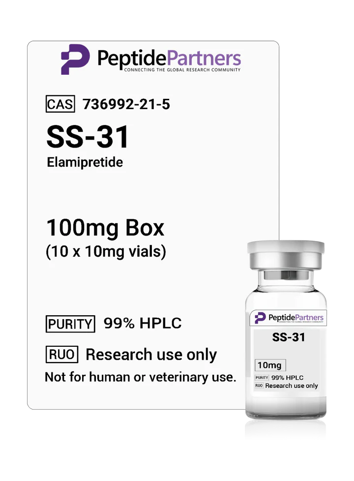 Peptide Partners SS - 31 (10 x 10mg vials)