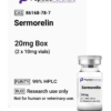 Peptide Partners Sermorelin (5 x 10mg vials)
