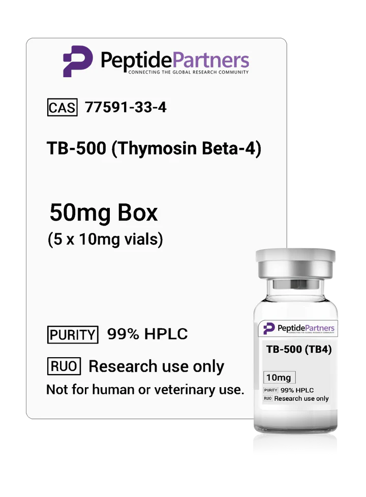 Peptide Partners TB - 500 (TB4, 5 x 10mg vials)